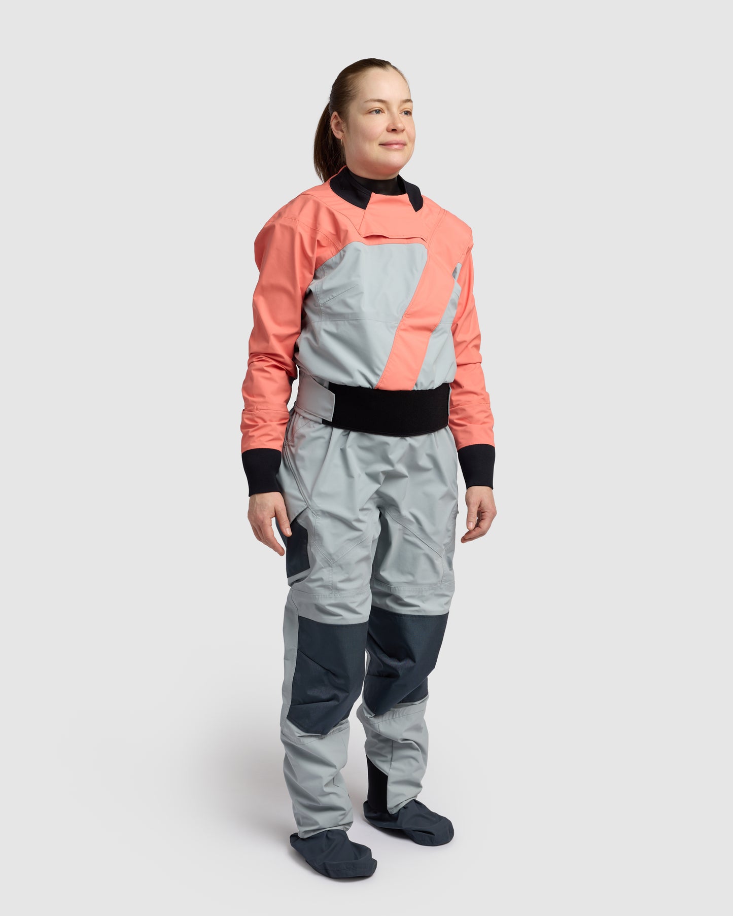 Made-To-Measure Front Entry Dry Suit with Relief Zipper